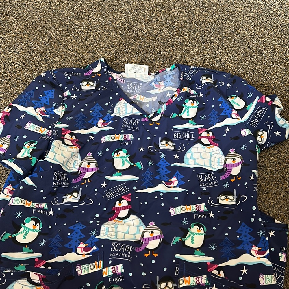 Scrub star medium only worn once